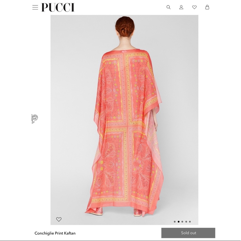 **SOLD** Emilio Pucci Kaftan, NWT, One Size - Picture 3 of 9